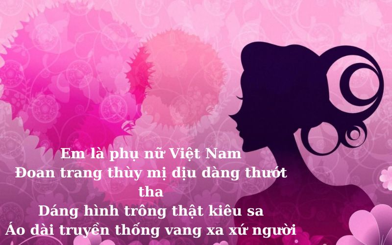 Bài thơ về 20/10