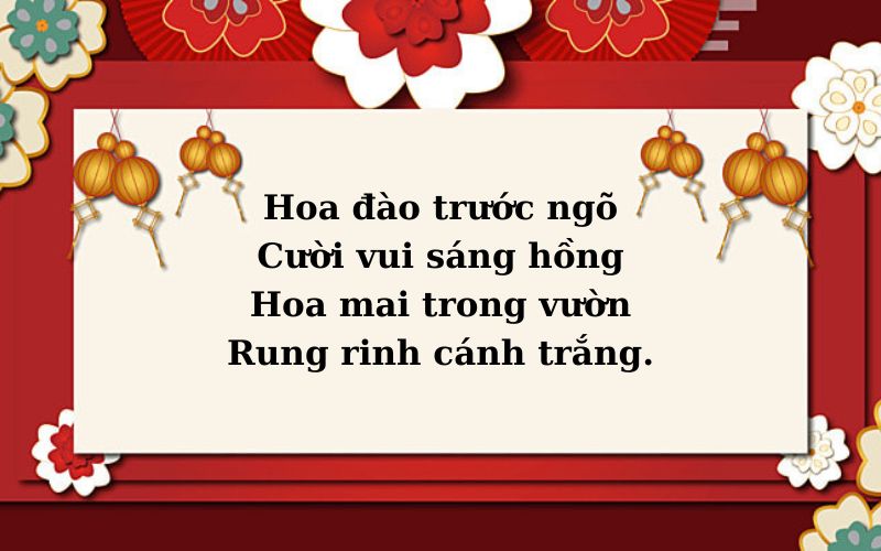 bài thơ về tết