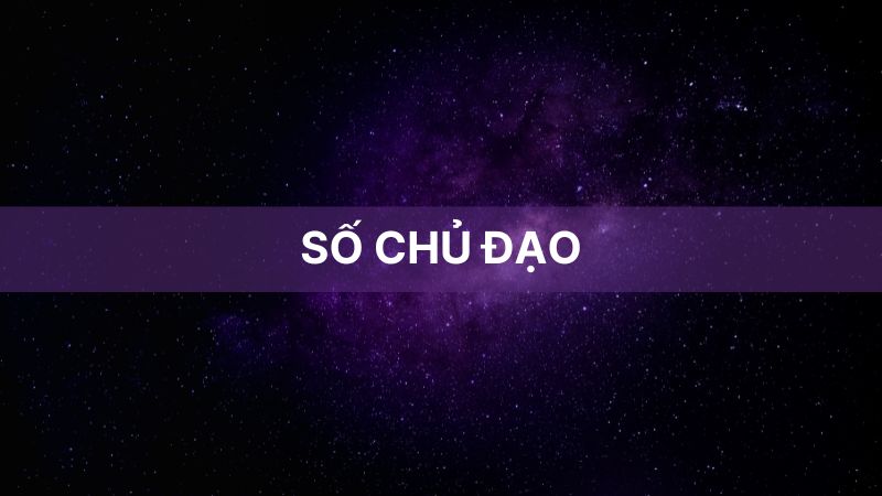 cách tính số chủ đạo