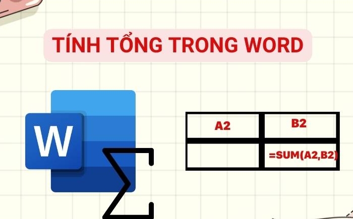 Hướng dẫn cách tính tổng trong Word cực kỳ đơn giản