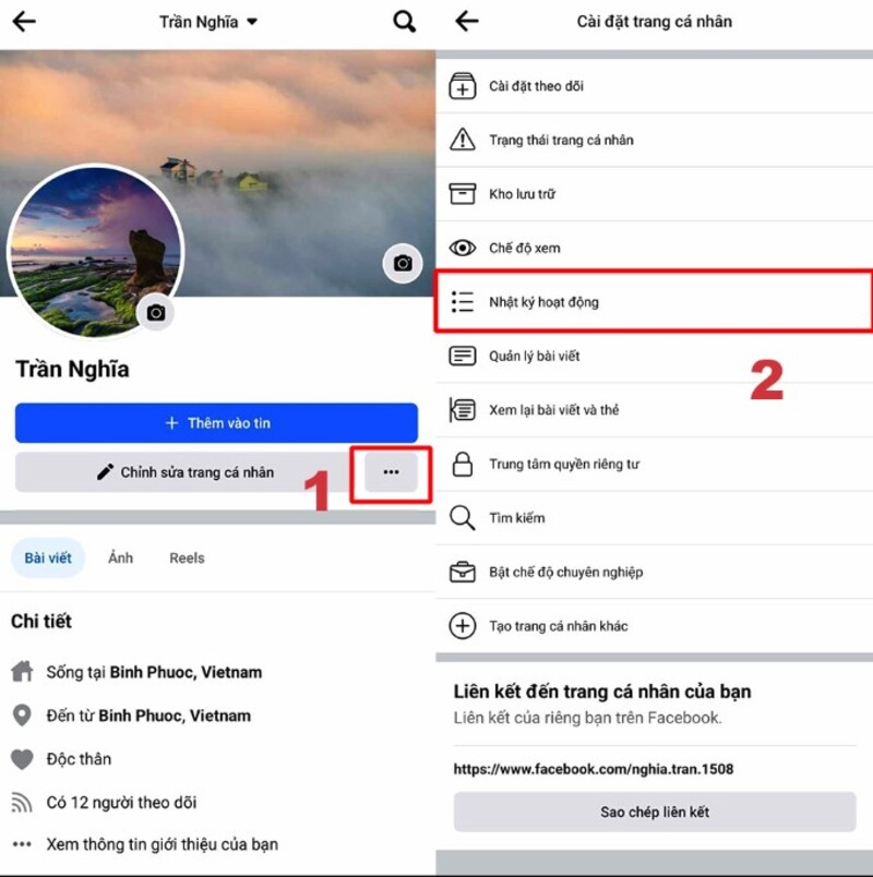 cách xem lại video facebook bằng điện thoại