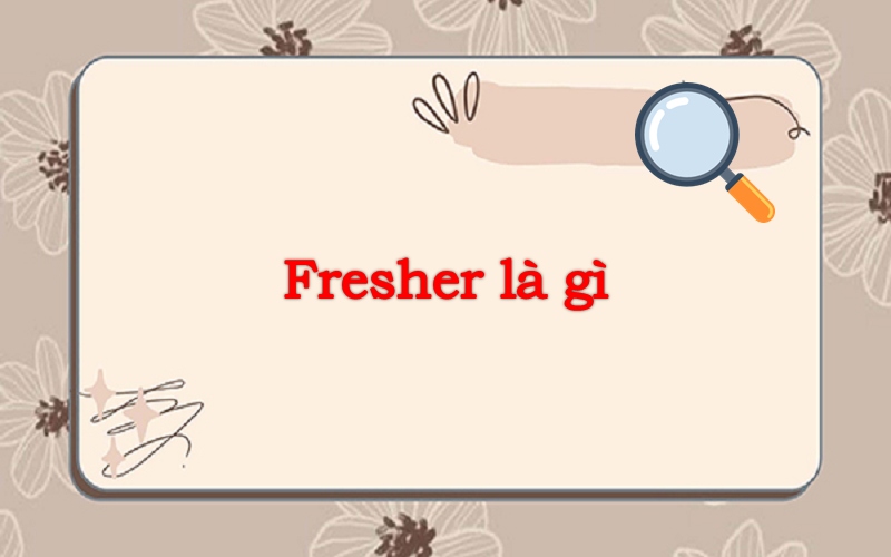 Fresher là gì? Tất tần tật mọi thông tin về Fresher