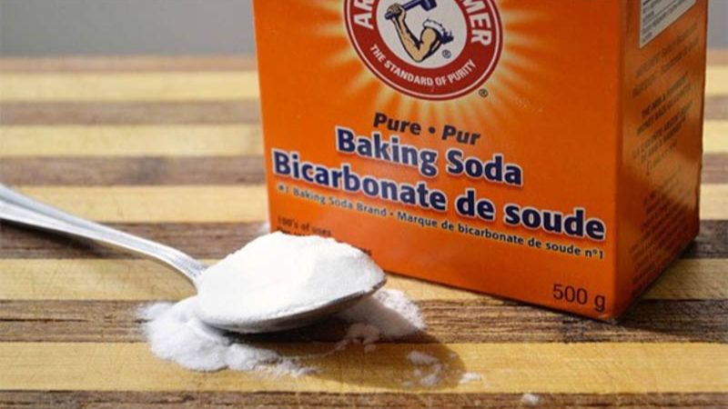 dùng baking soda trị nhiệt miệng