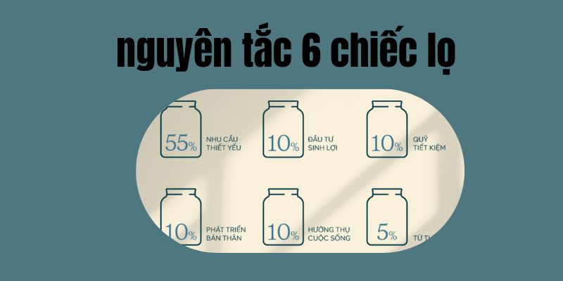 Khám phá quy tắc 6 chiếc lọ là gì để quản lý tốt tài chính cá nhân